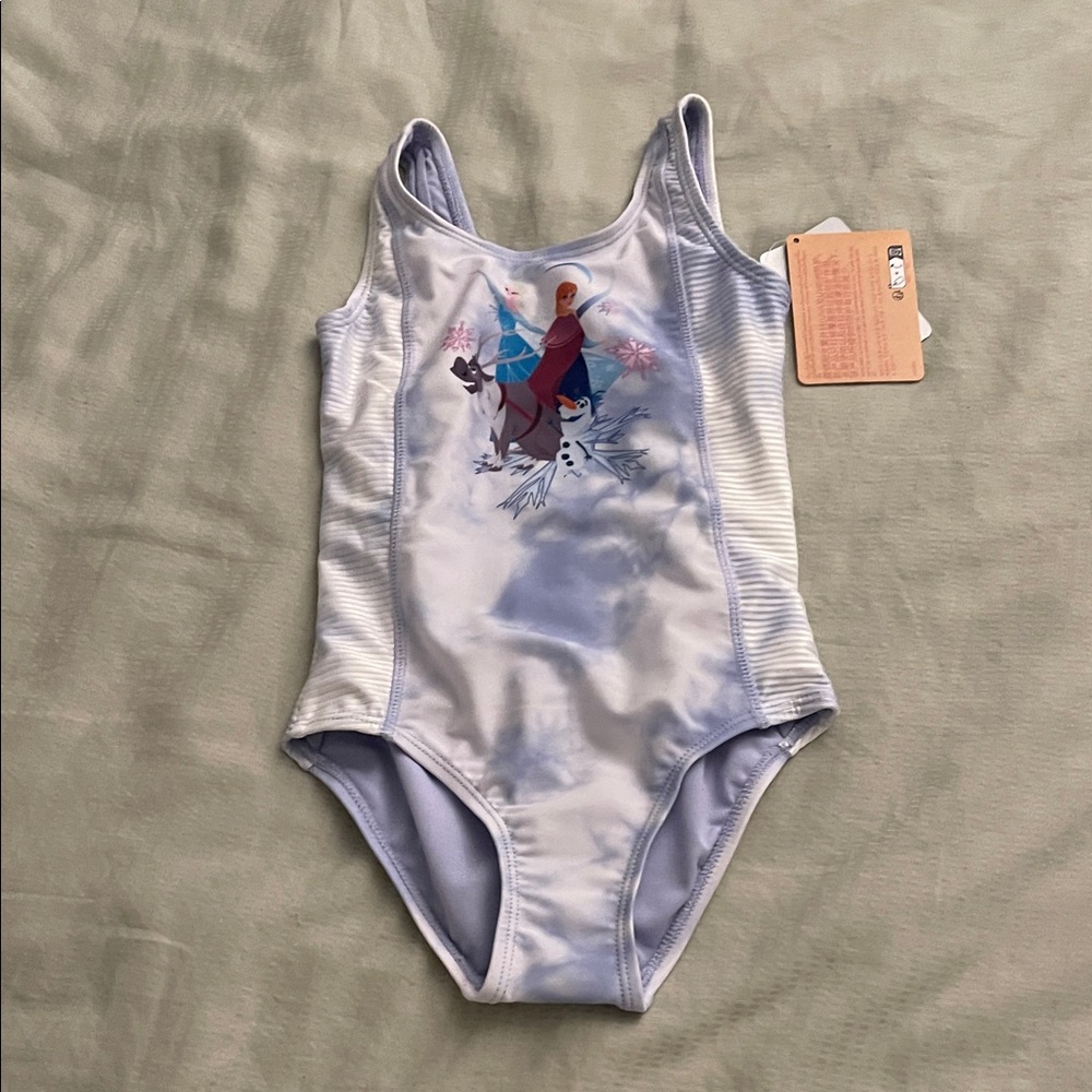 Frozen Themed Girls' Swimsuit